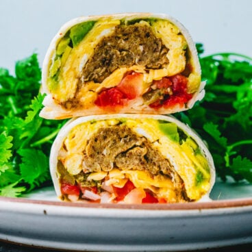 Breakfast burrito recipe