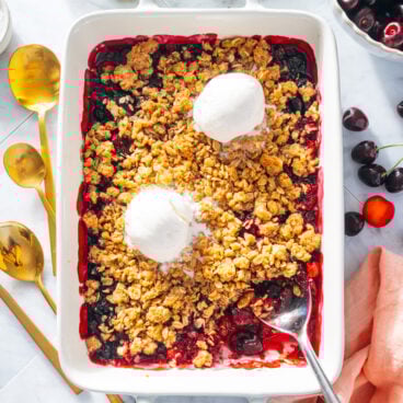 Cherry Crisp Recipe