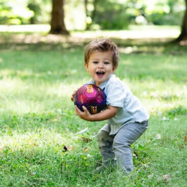Organic fields, non toxic fields, StonyFields, Boy with ball