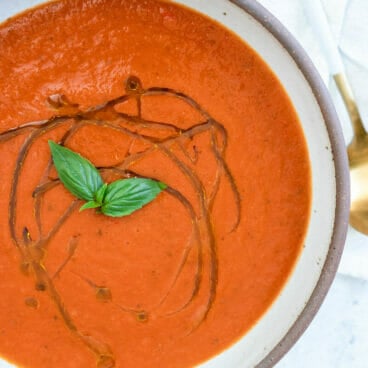 Tomato basil soup